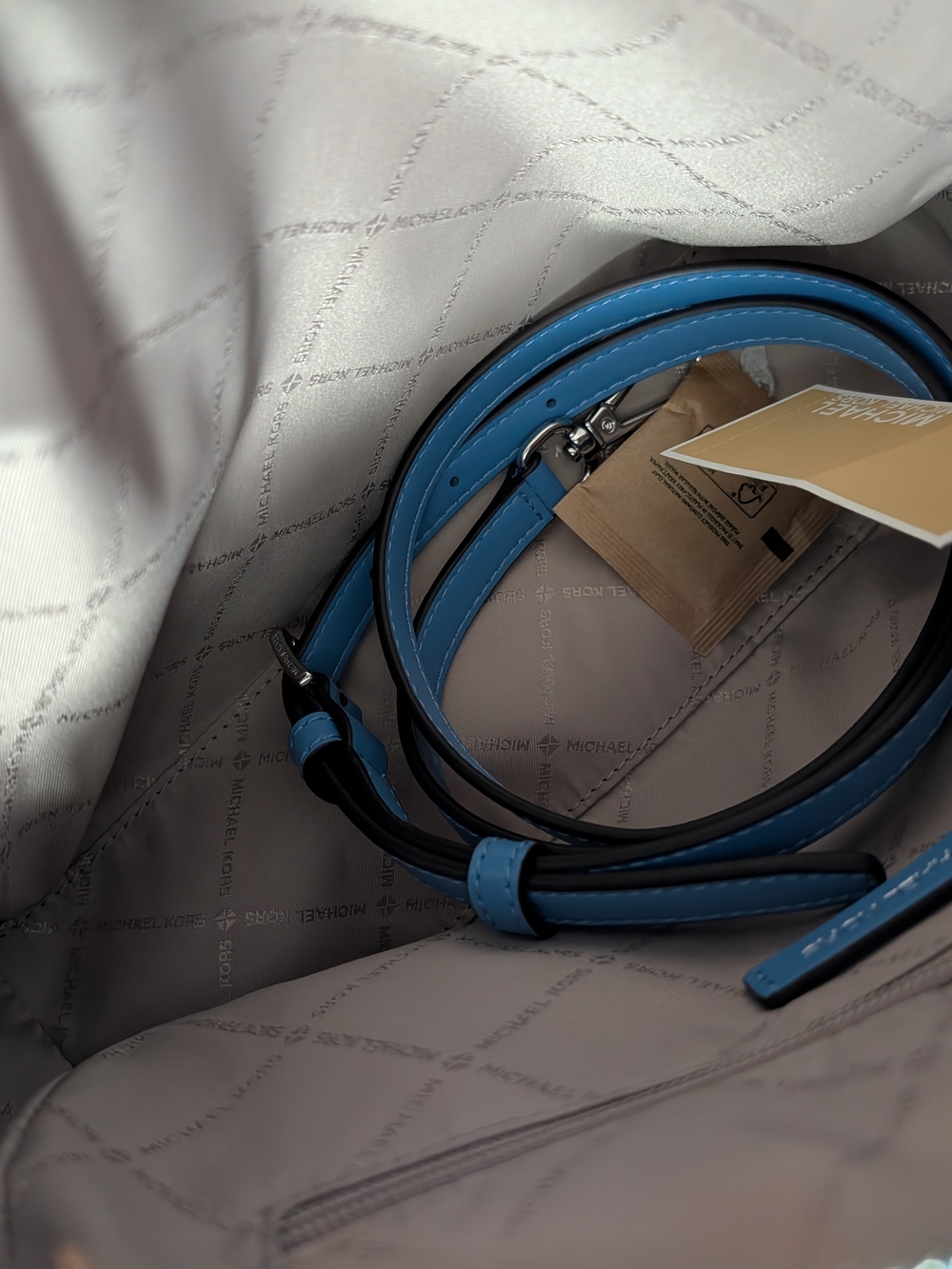 Michael Kors Travel Medium Duffle Satchel - South Pacific (NWT) - Picture 7 of 7